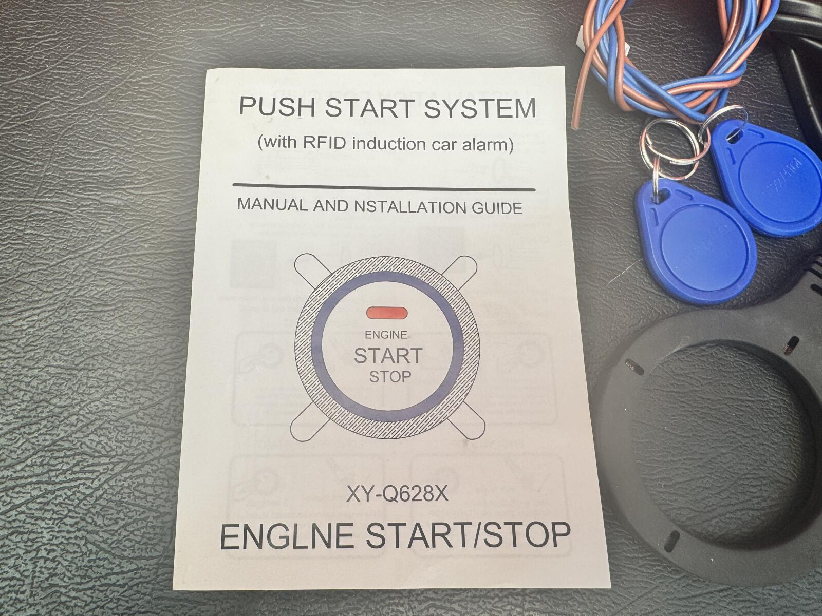 Sistema Start/Stop RFID para Auto 🚗🔐 | Encendido sin Llave | Nuevo