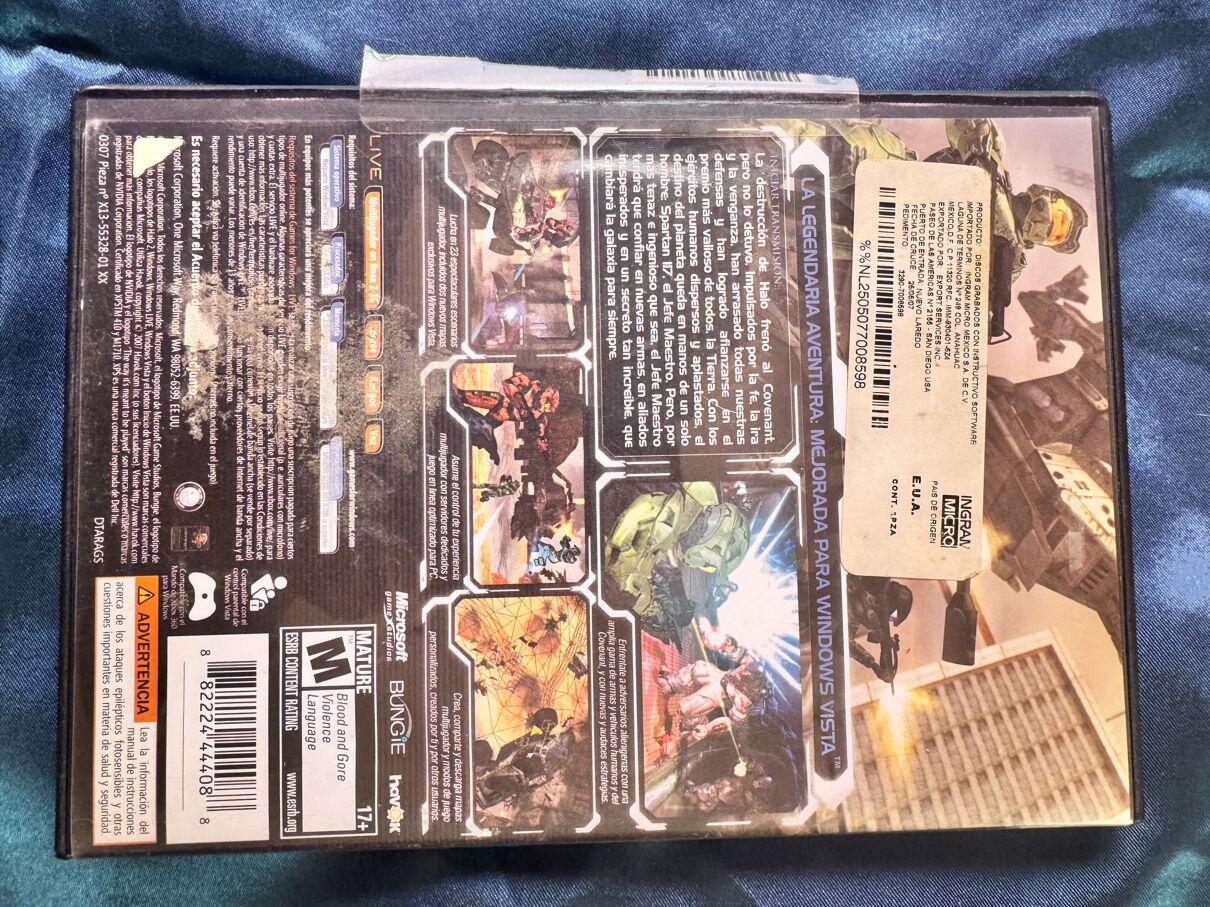Halo 2 PC (Games for Windows) - Original Físico | Joya de Colección