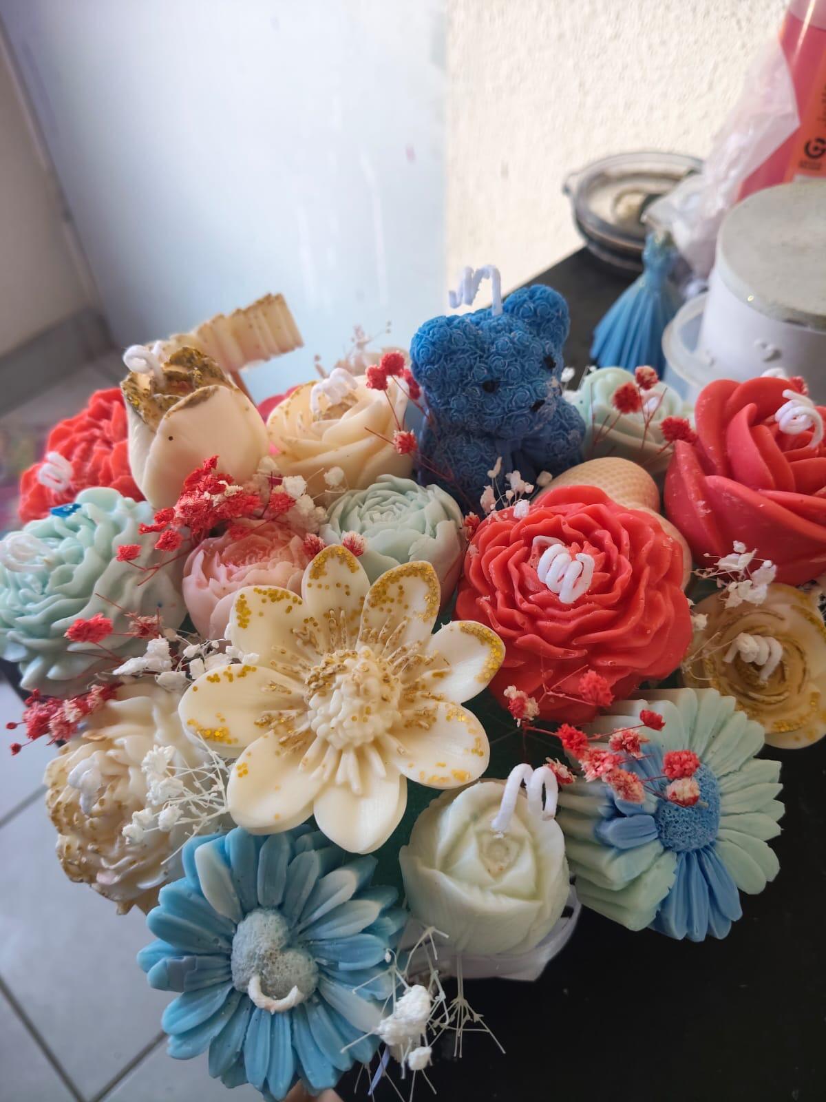 Bouquetes de Flores de Velas