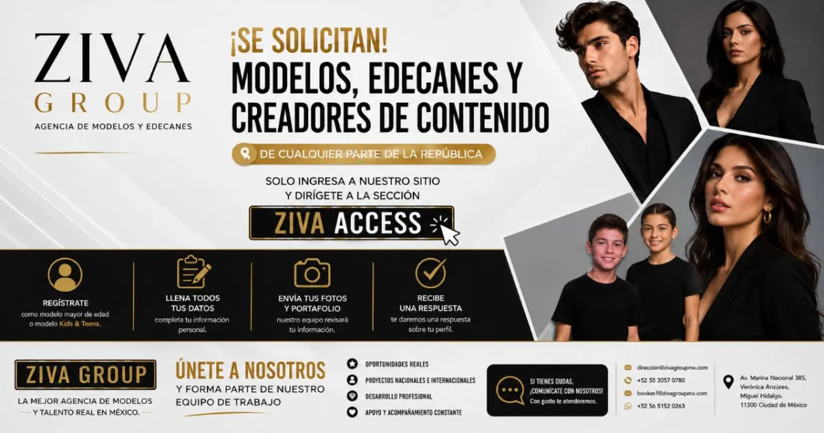 🚀✨ ¡Buscamos Modelos, Edecanes y Creadores de Contenido en Todo México! ✨🚀