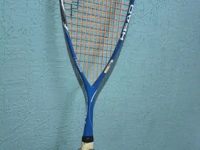 Raqueta de Squash Profesional HEAD Azul + Funda Original