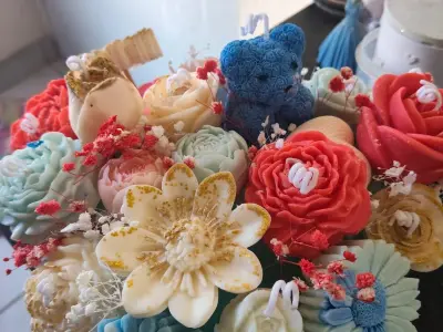 Bouquetes de Flores de Velas