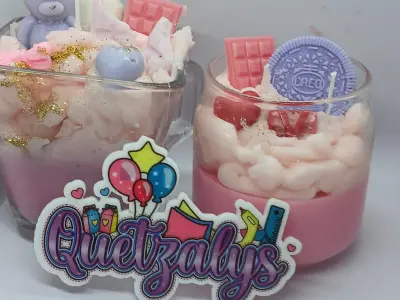Recuerdos unicos Macarones de velas